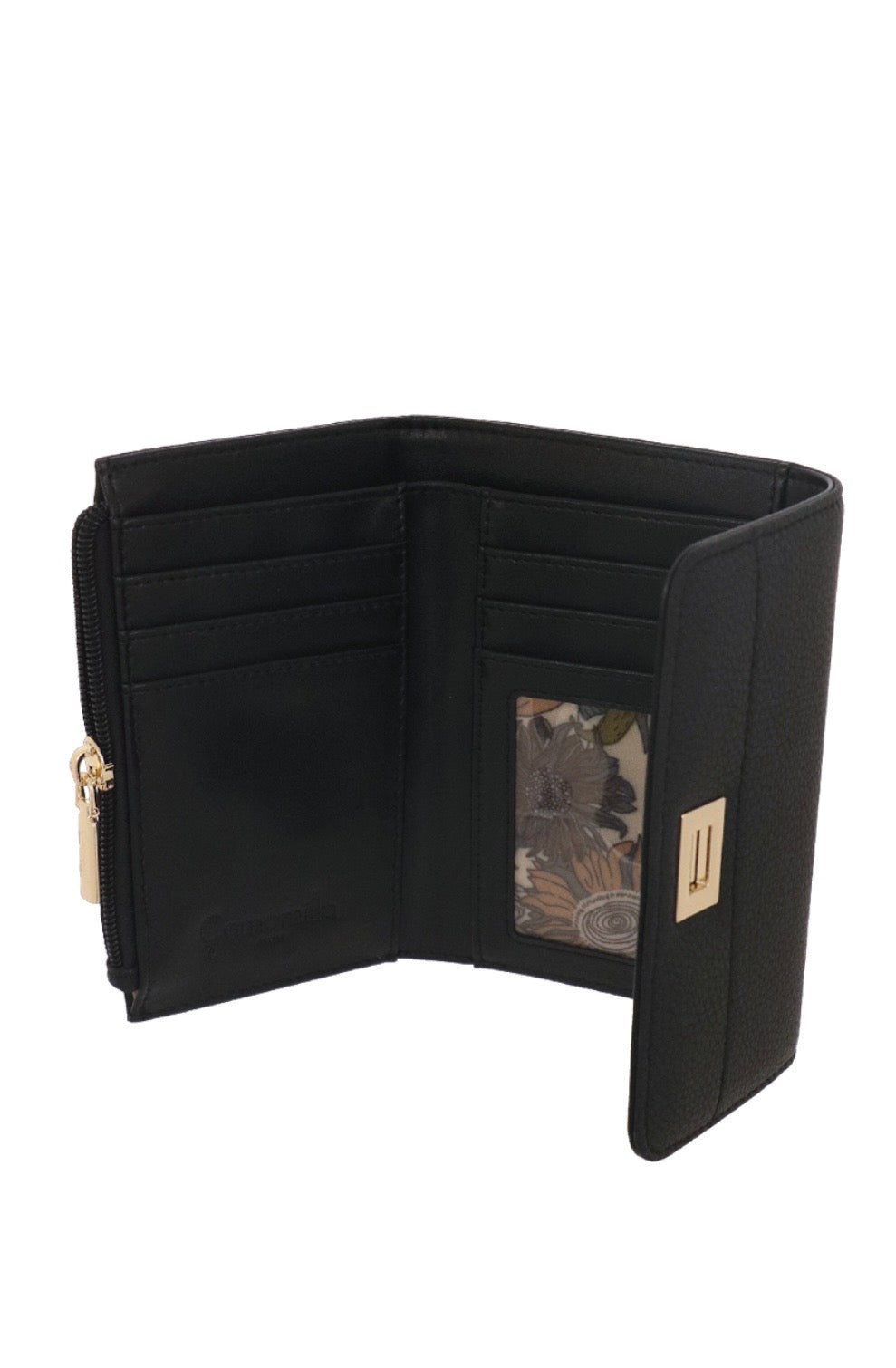 PORTAFOGLIO M FLAP TWIST NERO                                                   Camomilla Milano