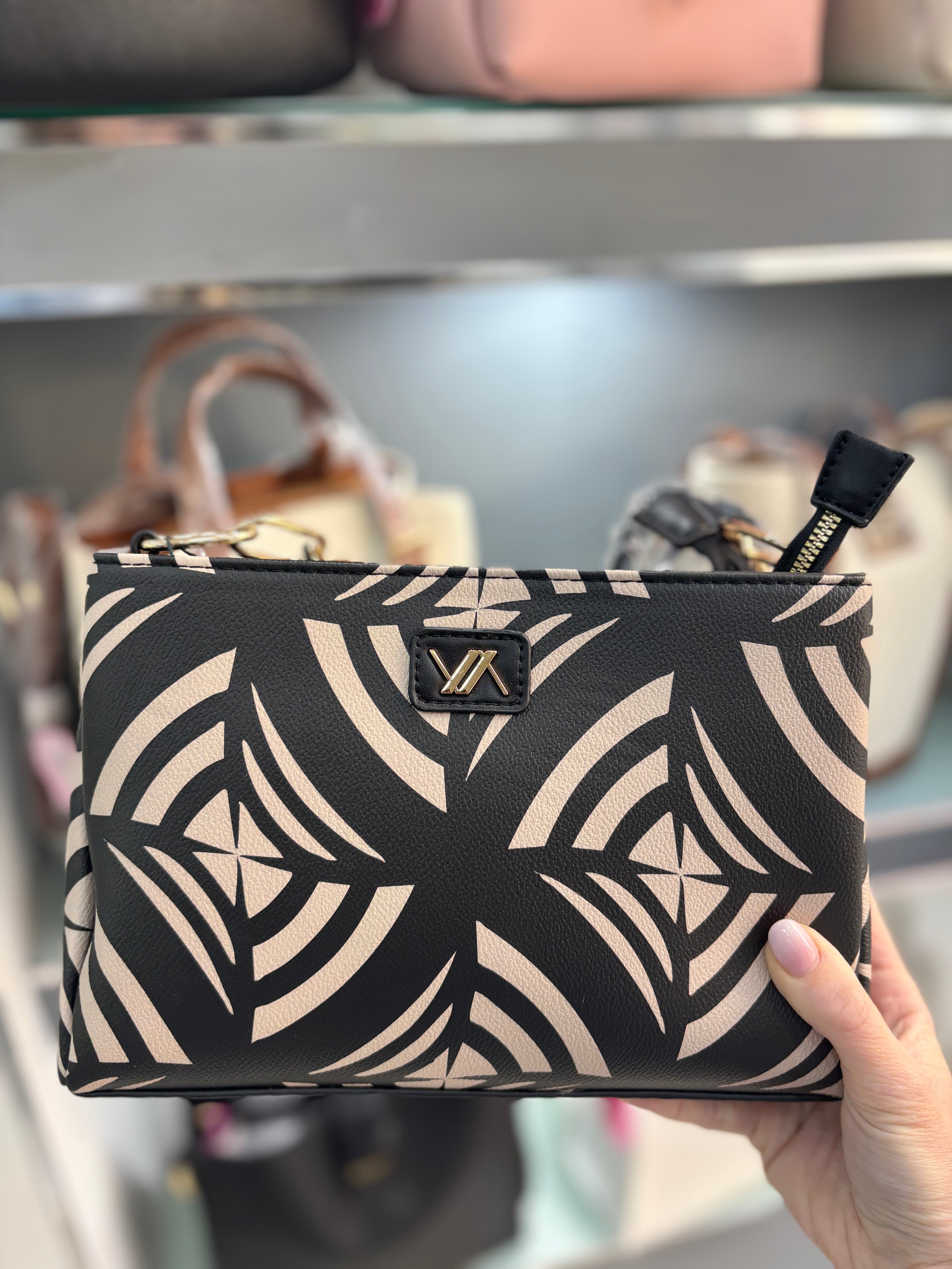 Borsa a tracolla black                         Verde