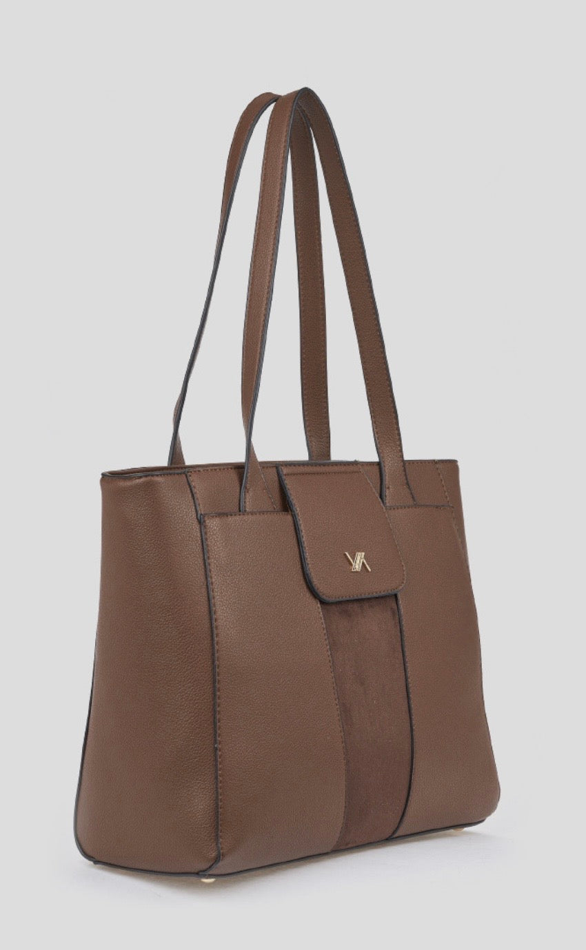 Borsa a spalla brown                           Verde