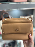 Borsa a tracolla camel                        Verde