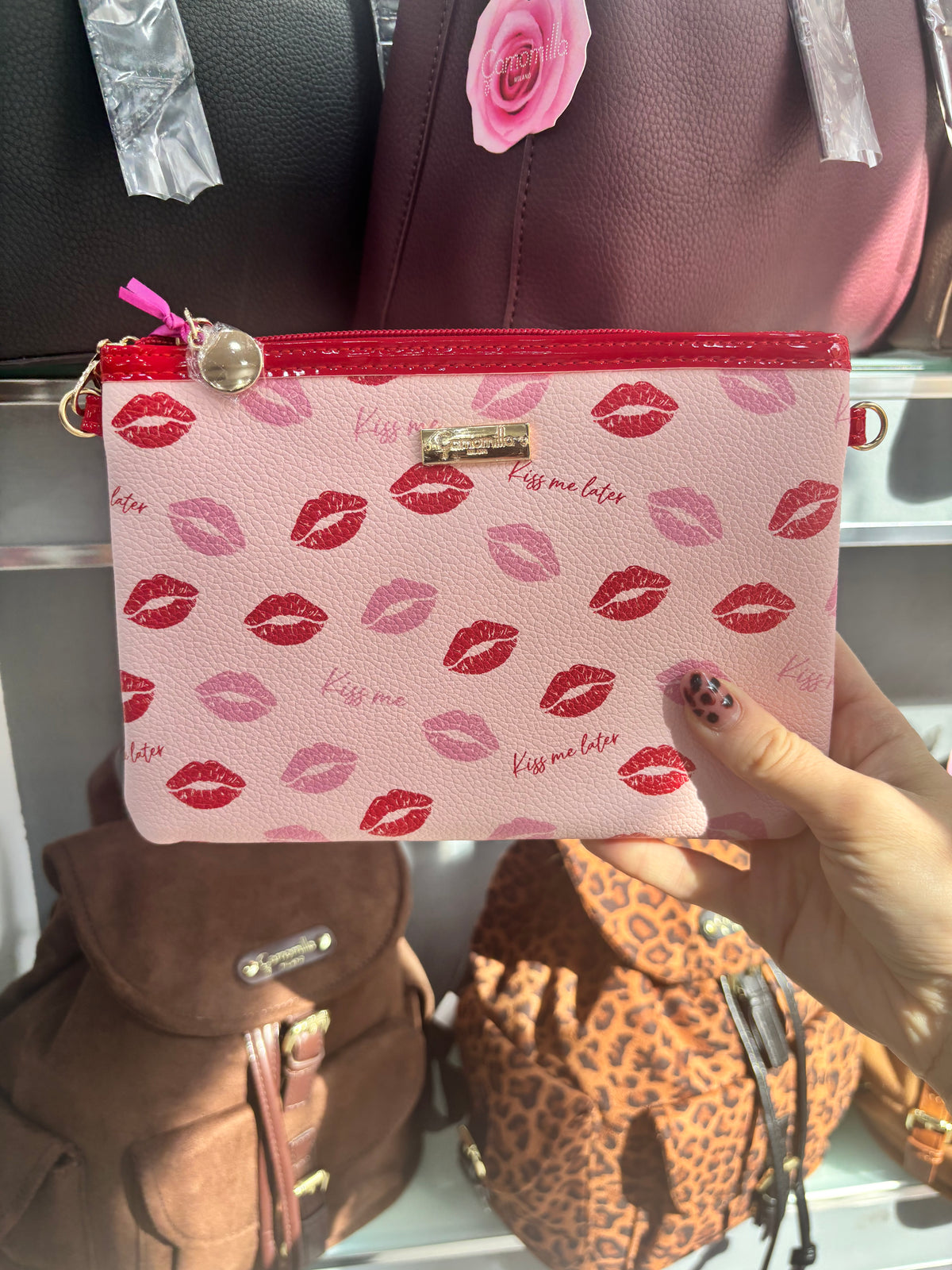 TRACOLLA ERI PICCOLA KISS ROSA                                                    Camomilla Milano
