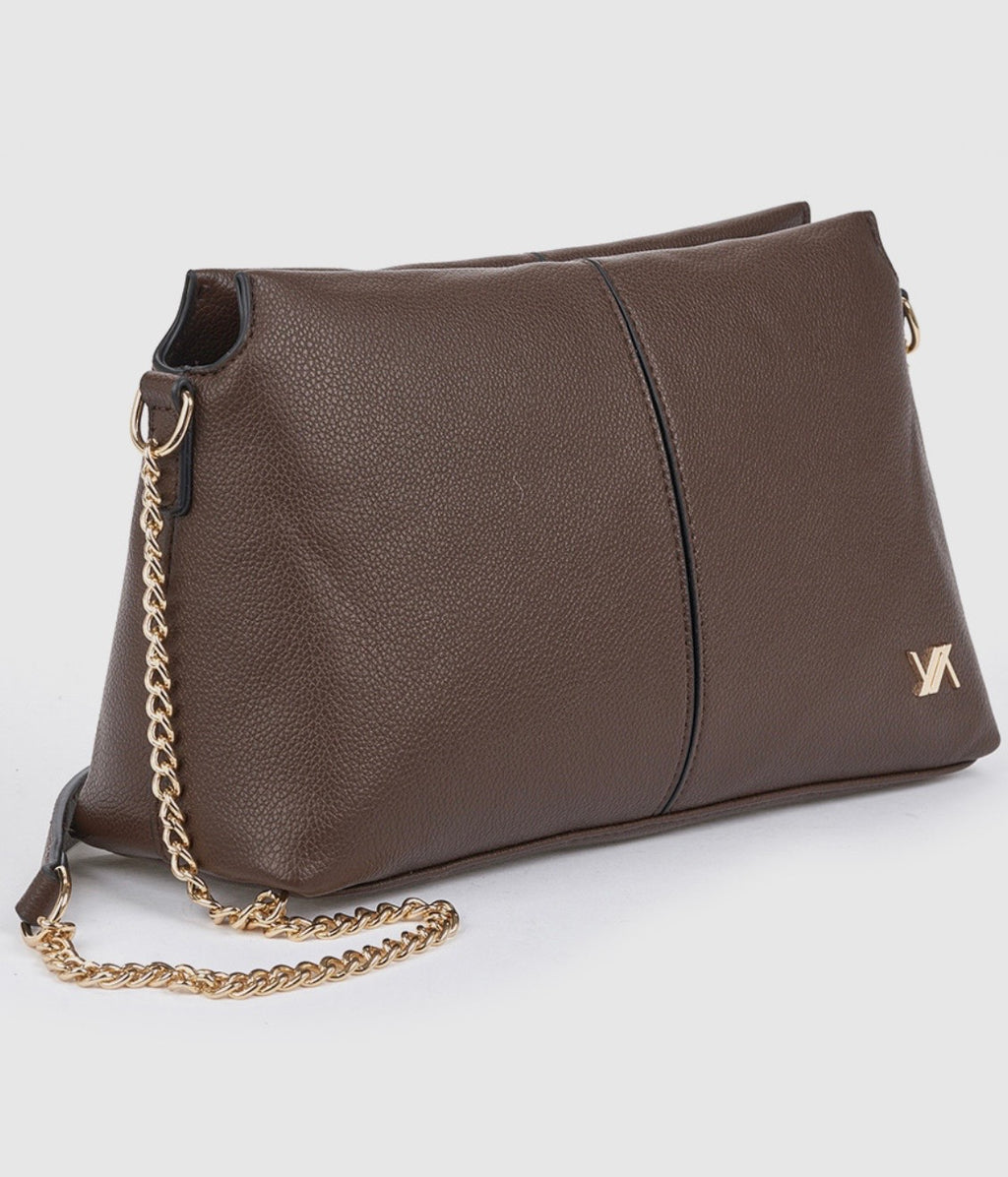Borsa a tracolla brown                        Verde