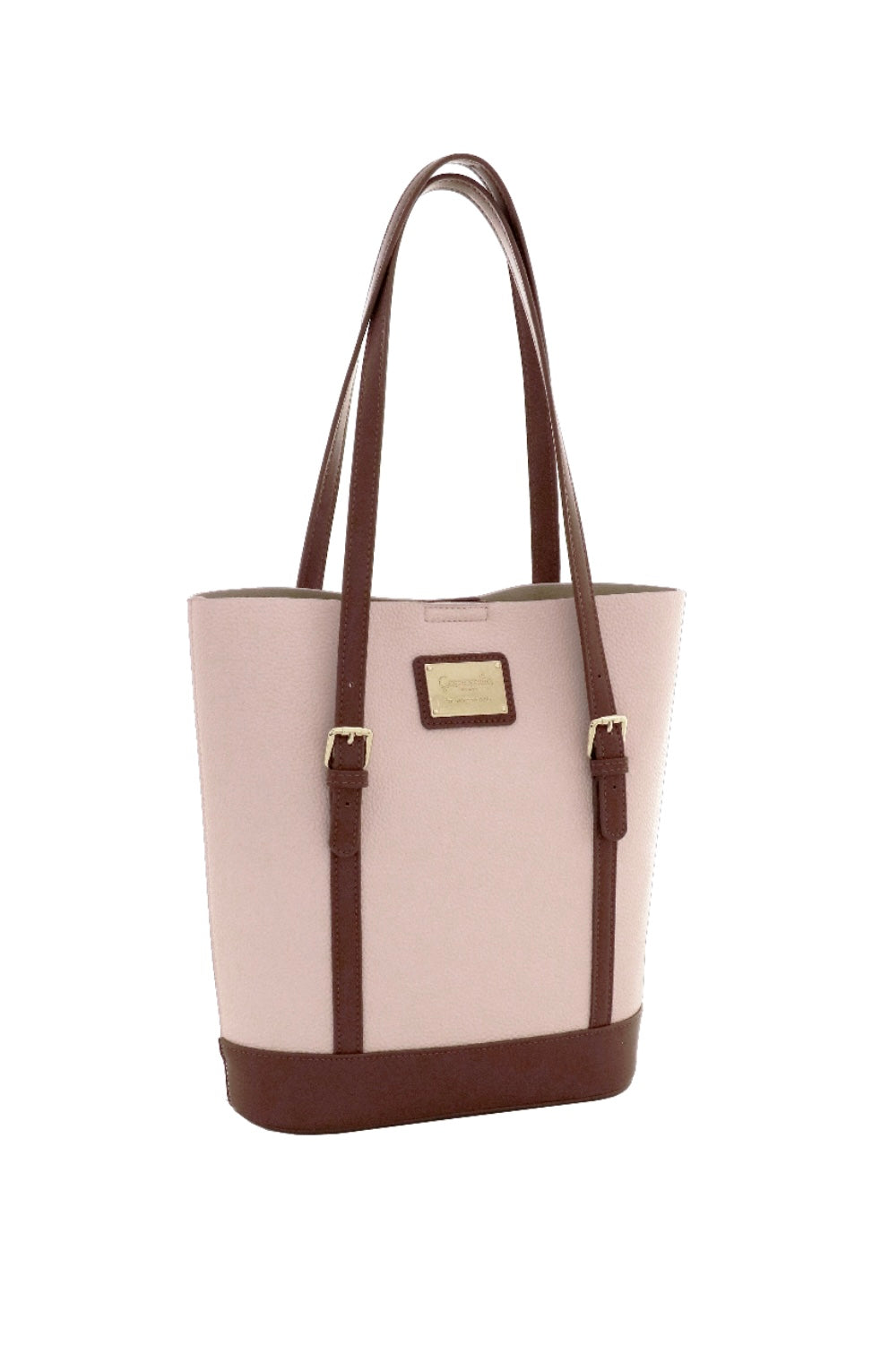 BORSA SPALLA TOFFEE ROSA         Camomilla milano