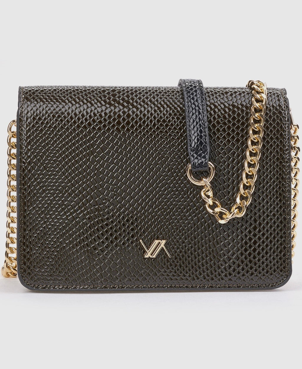 Borsa a tracolla khaki                          Verde