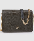 Borsa a tracolla khaki                          Verde