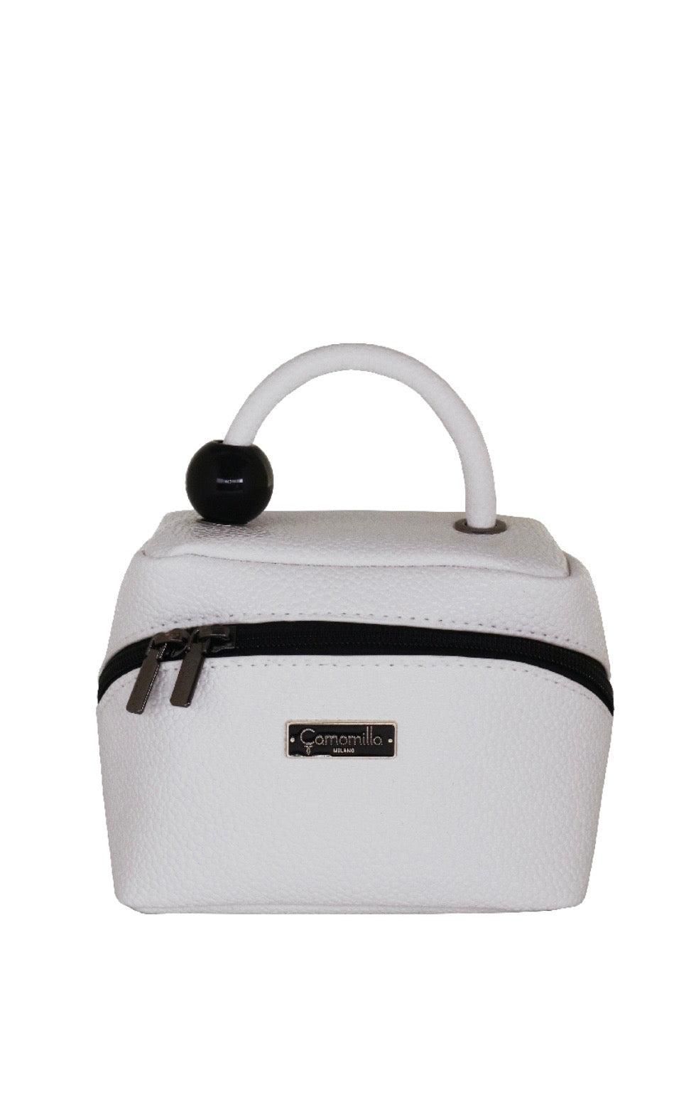 BEAUTY BAG SQUARE S BEAUTY ATMO-SPHERE BIANCO                     Camomilla Milano