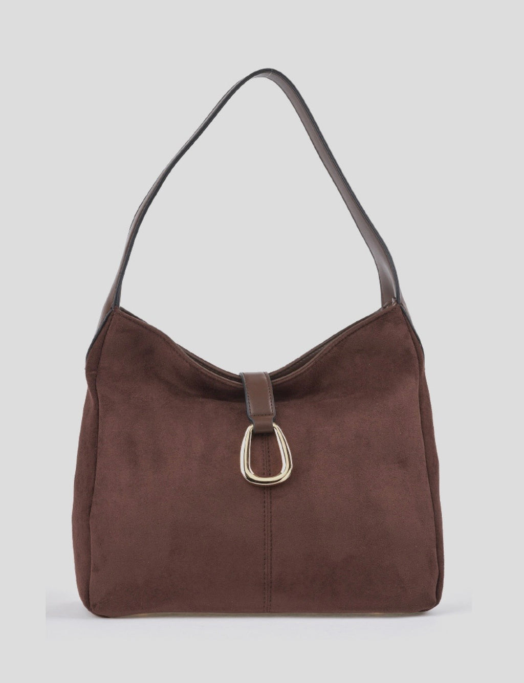 Borsa a spalla brown                            Verde