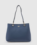 Borsa a spalla blue                             Verde