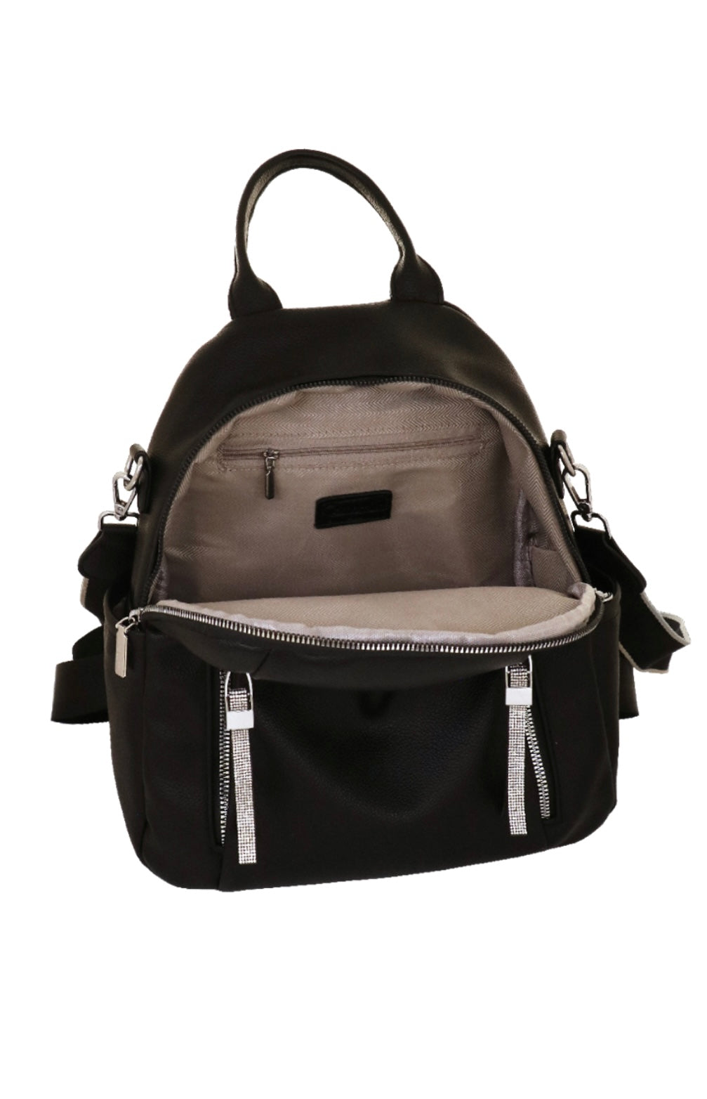 ZAINO CASUAL FRIZZY NERO          Camomilla milano