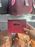 PORTAMONETE BURGUNDY            Camomilla Milano