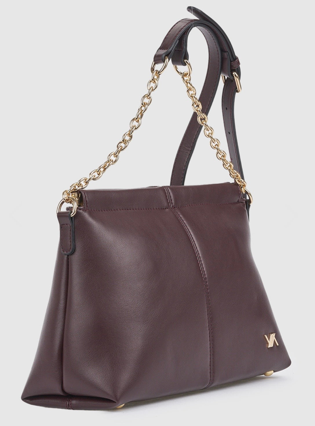Borsa a tracolla bordeaux                   Verde