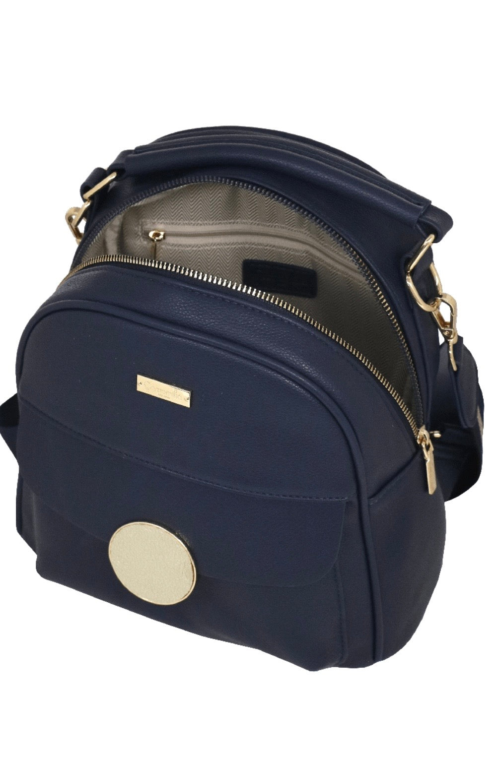 ZAINO CLIP FRIZZY BLU                   Camomilla Milano