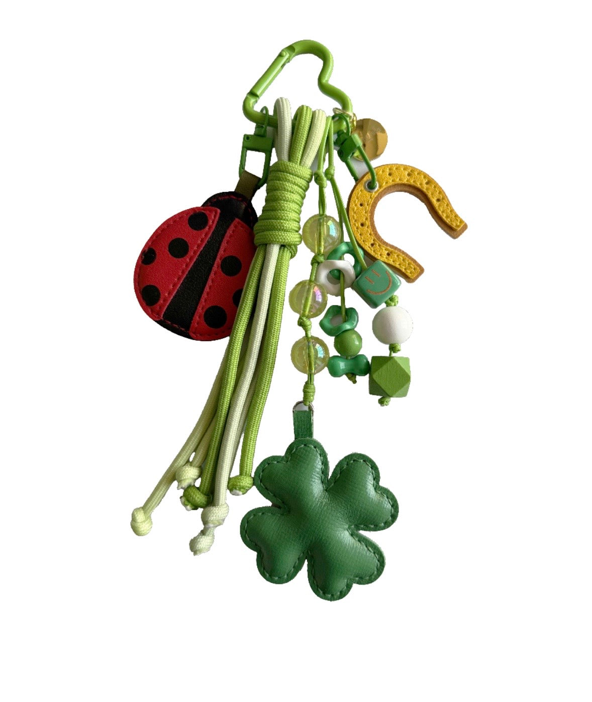 PORTACHIAVI CHARM BONNE CHANCE VERDE                                 Camomilla Milano
