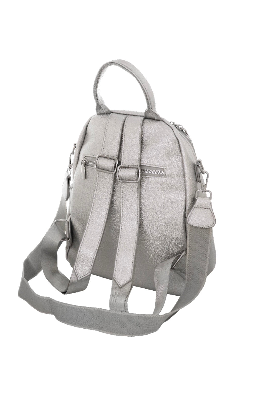 ZAINO CASUAL FRIZZY ARGENTO    Camomilla milano