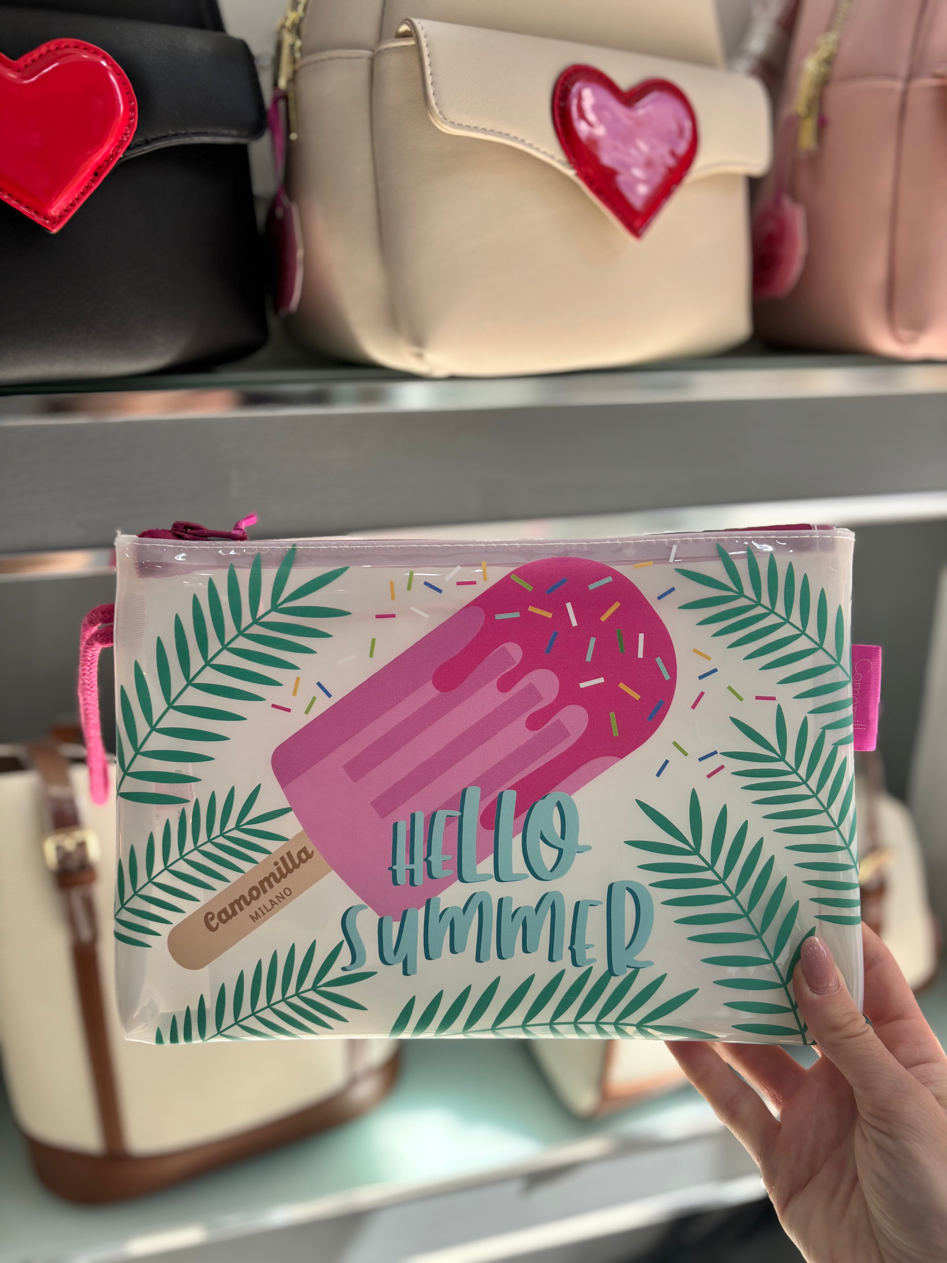 BUSTA PORTA COSTUME HELLO FUCSIA                                                  Camomilla milano
