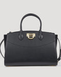 Borsa a mano con tracolla black         Verde