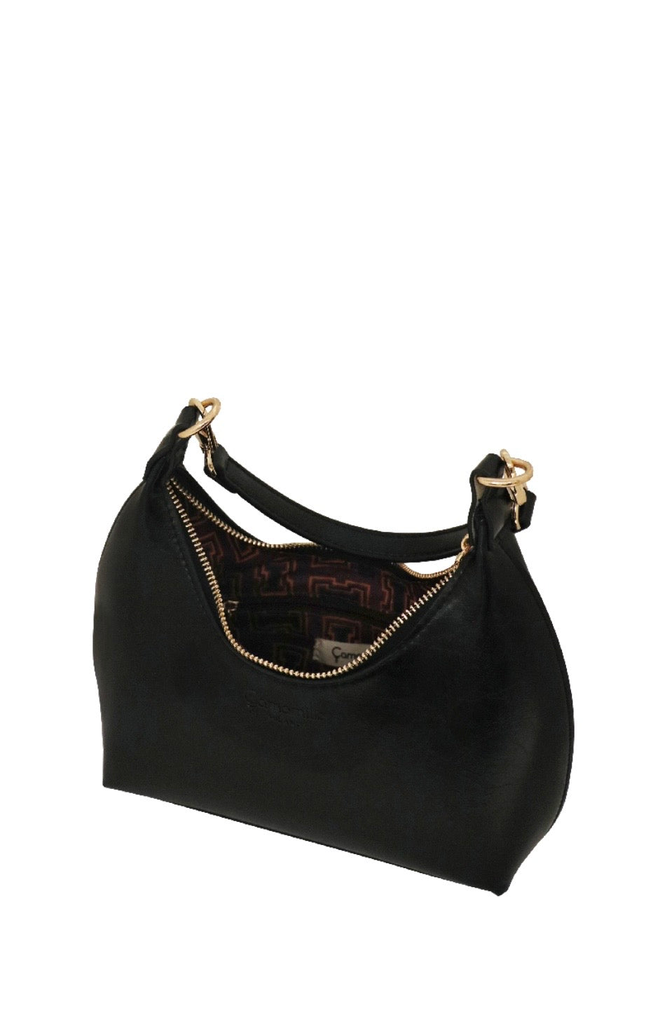 BORSA A MANO S LITTLE ICONS NERO                                                   Camomilla Milano