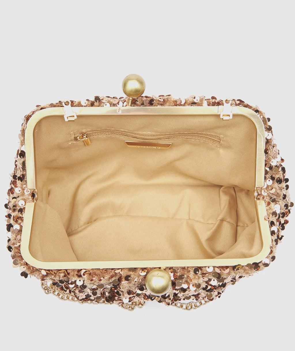 Borsa da sera gold                             Verde