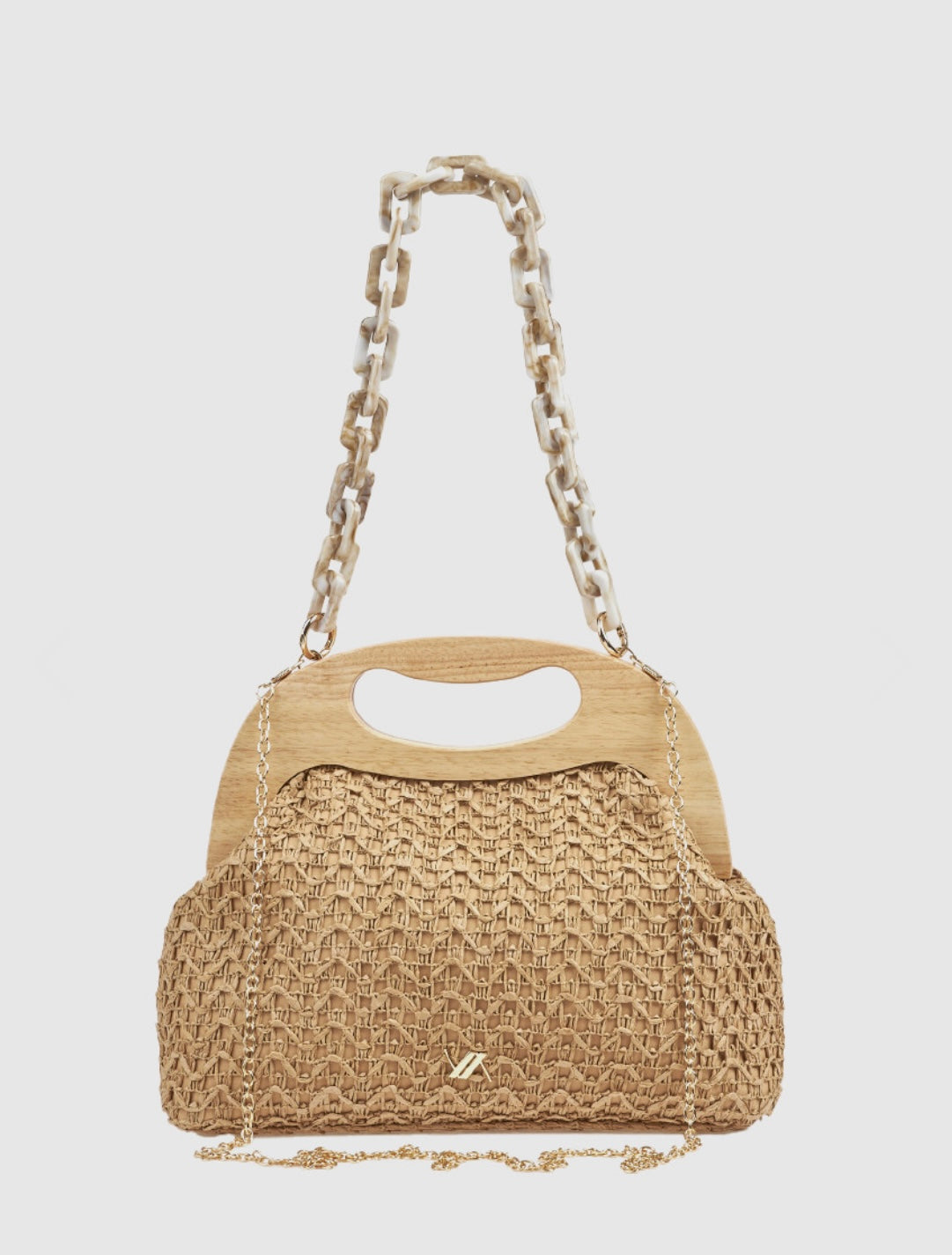 Borsa da sera camel                            Verde