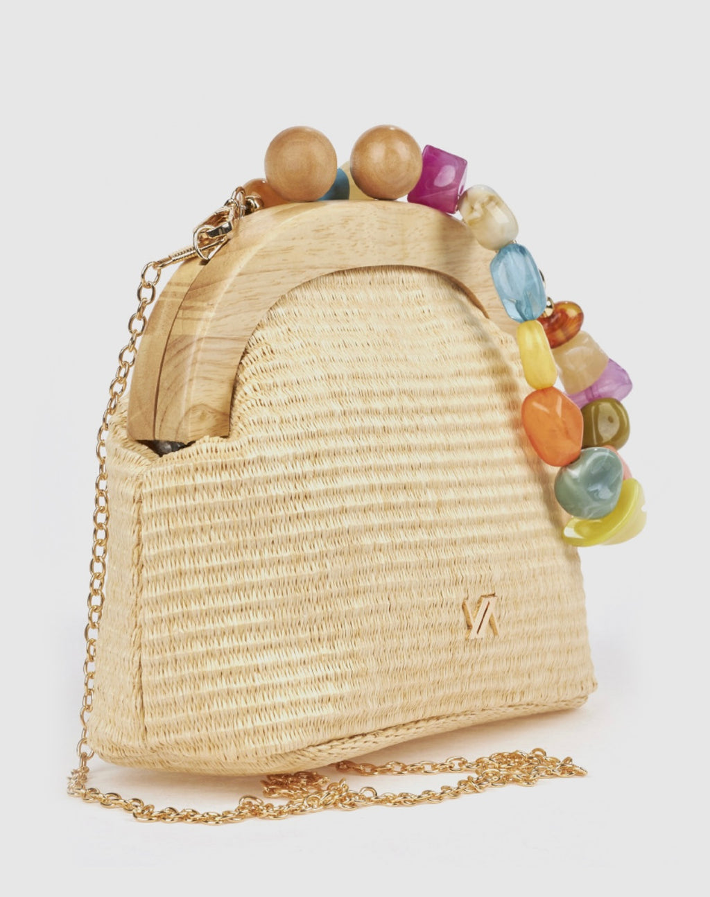Borsa da sera beige                            Verde