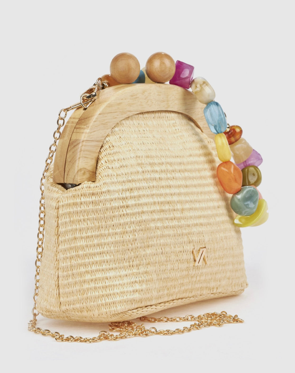 Borsa da sera beige                            Verde