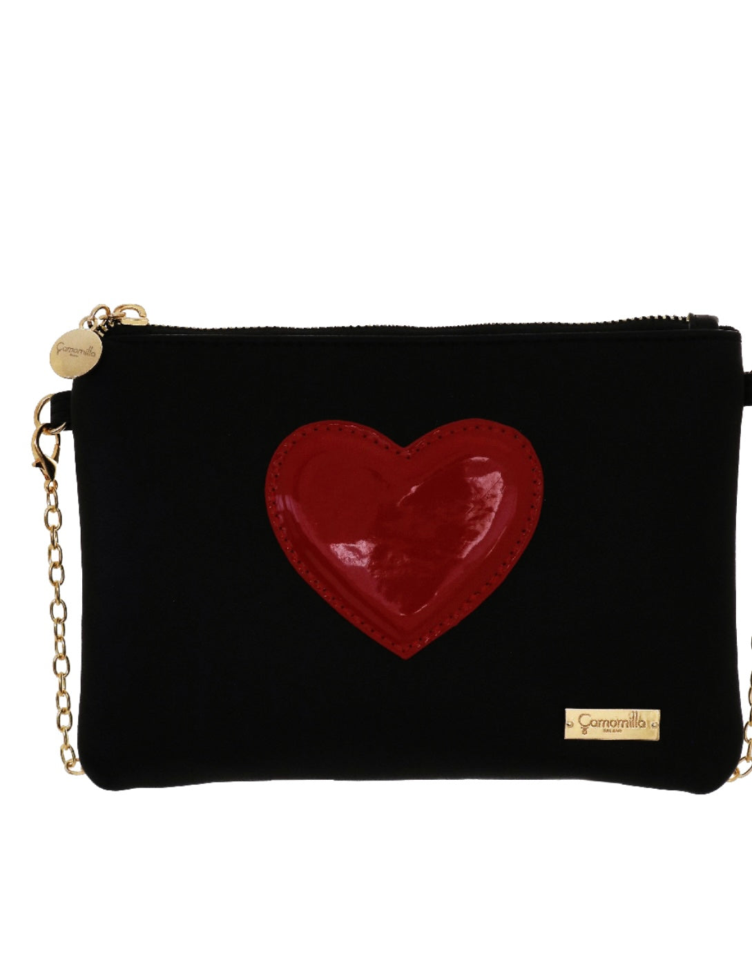TRACOLLA ERI PICCOLA LOVE BLACK                                                 Camomilla Milano