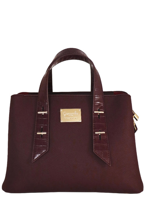 BORSA A MANO M BREE TOP BAGS BURGUNDY                                Camomilla Milano
