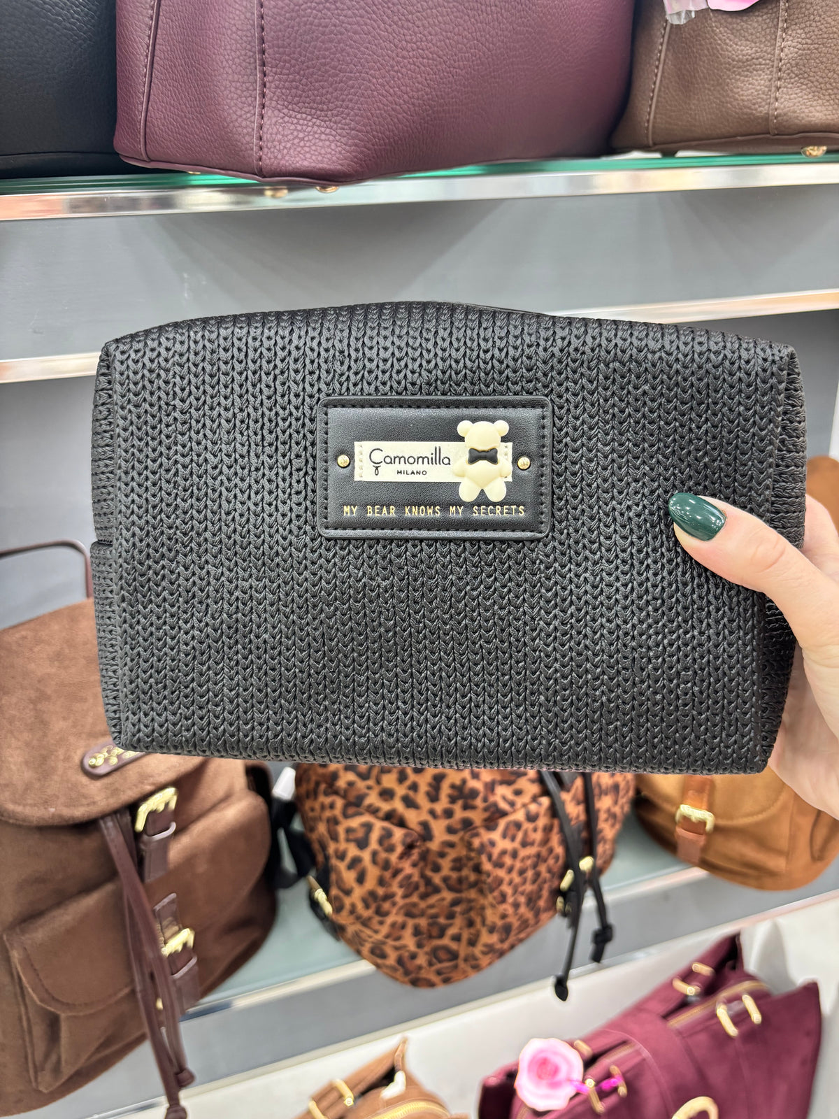 NECESSAIRE L NERO                          Camomilla Milano