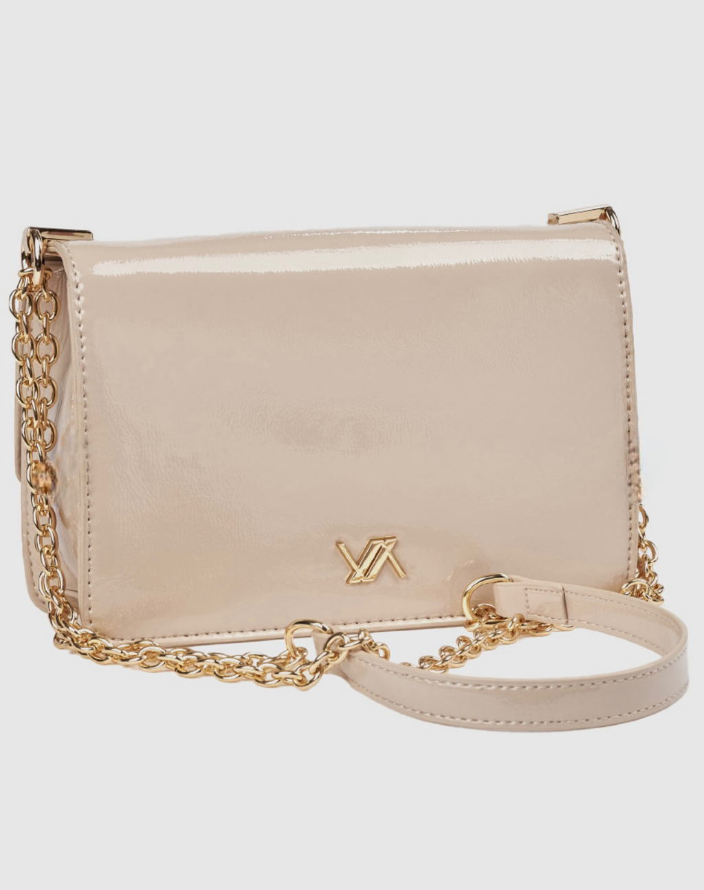 Borsa a spalla nude                             Verde