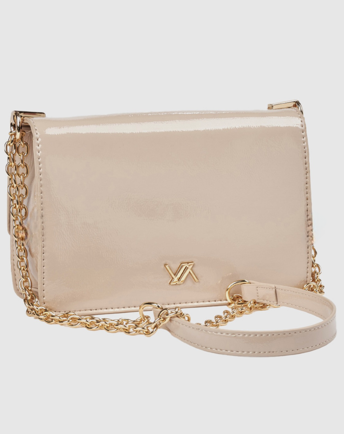 Borsa a spalla nude                             Verde