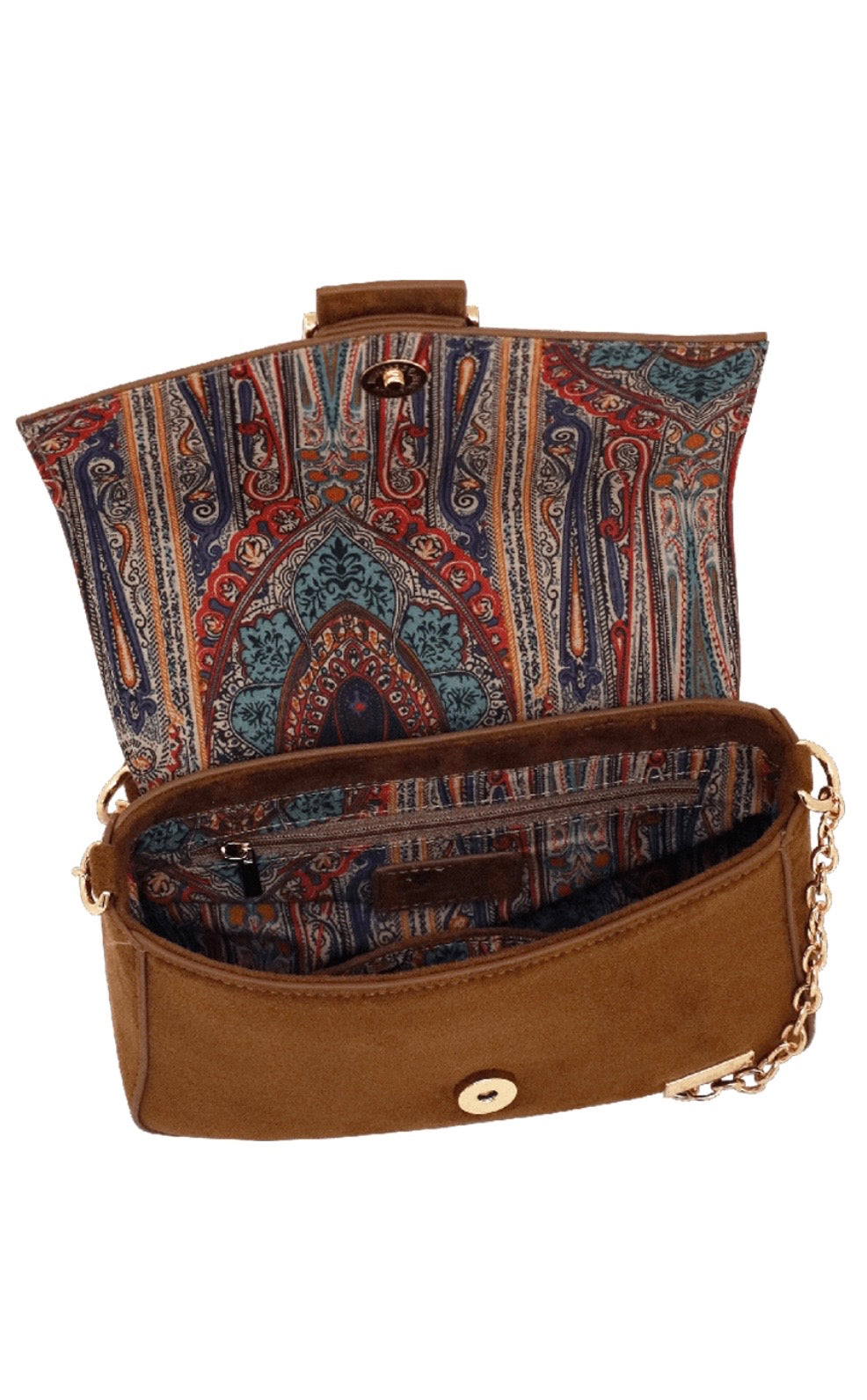 BORSA A TRACOLLA S SOFT HONEY COGNAC                                Camomilla Milano