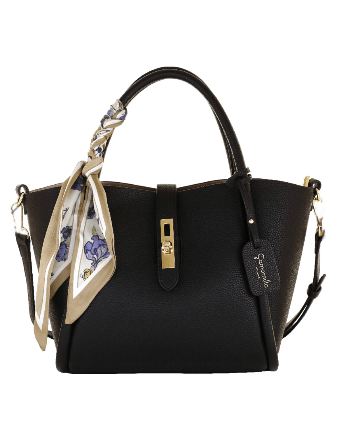 BORSA MANO M SWEET AND CHIC NERO                                         Camomilla milano