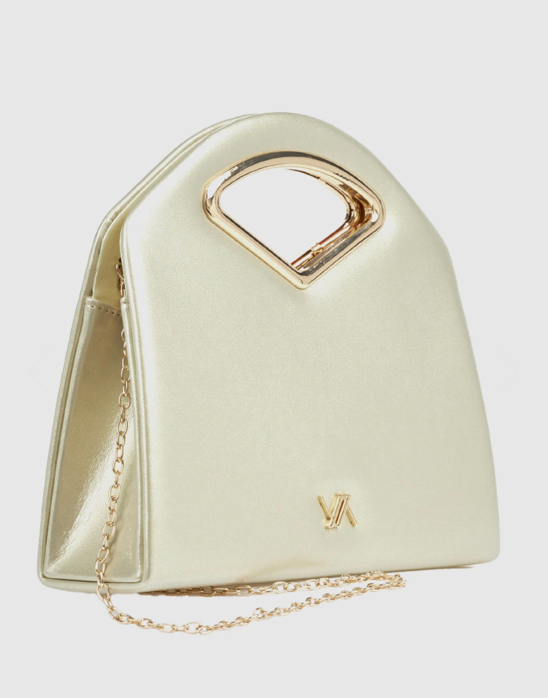 Borsa da sera gold                             Verde