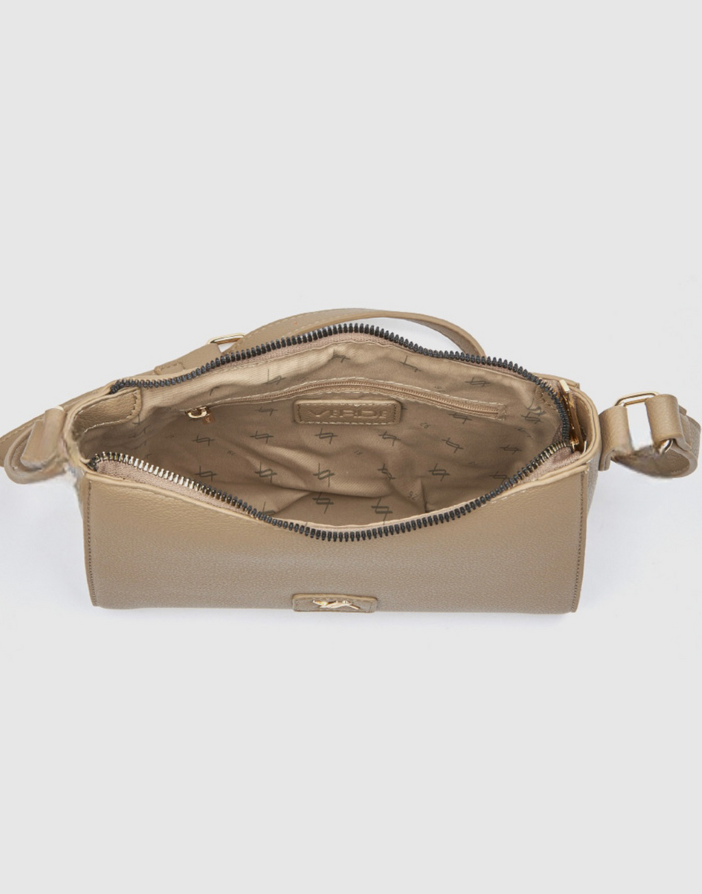Borsa a tracolla beige                        Verde