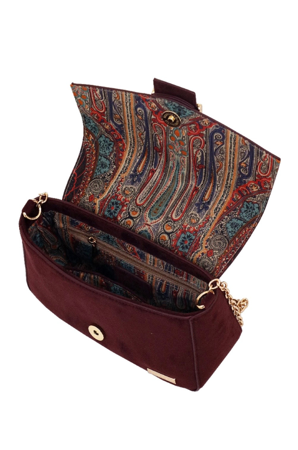 BORSA A TRACOLLA S SOFT HONEY BURGUNDY                           Camomilla Milano