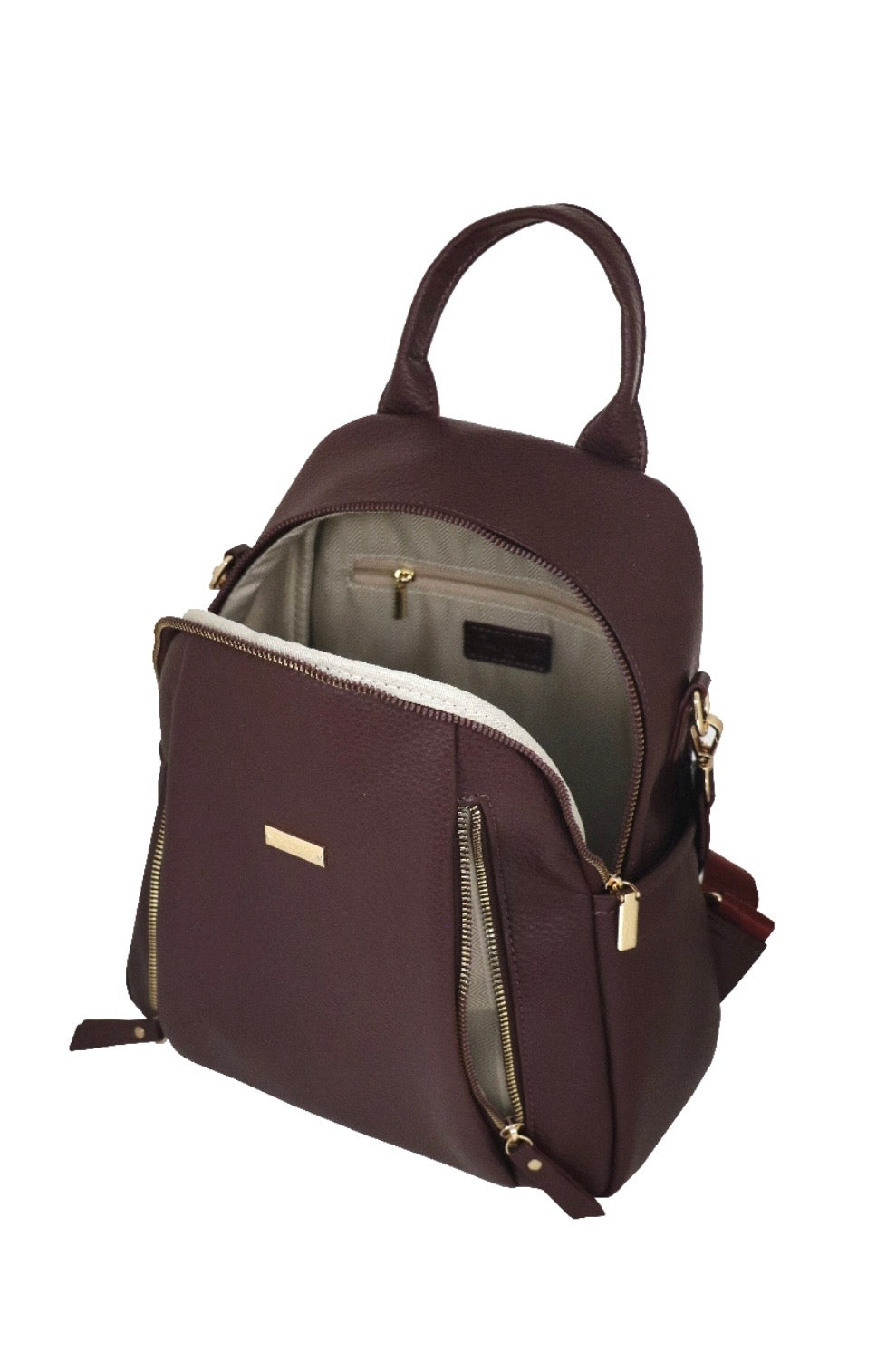 ZAINO CASUAL FRIZZY BURGUNDY                                         Camomilla Milano