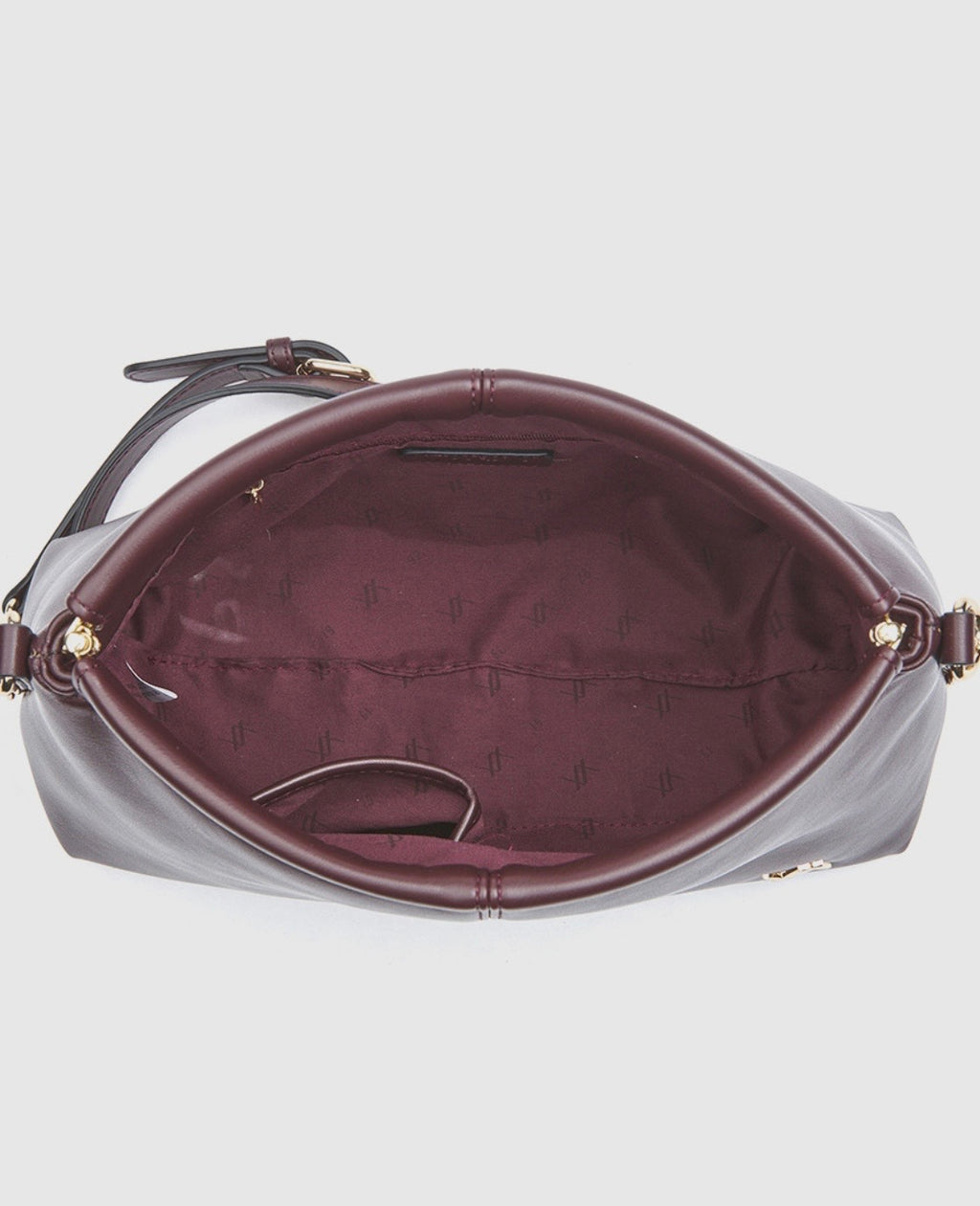 Borsa a tracolla bordeaux                   Verde