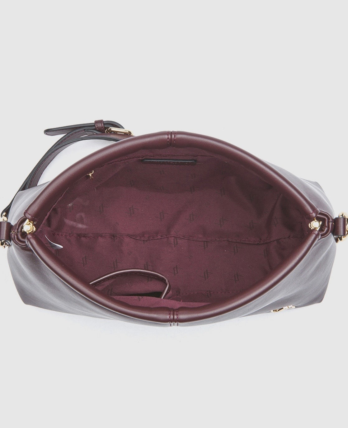 Borsa a tracolla bordeaux                   Verde