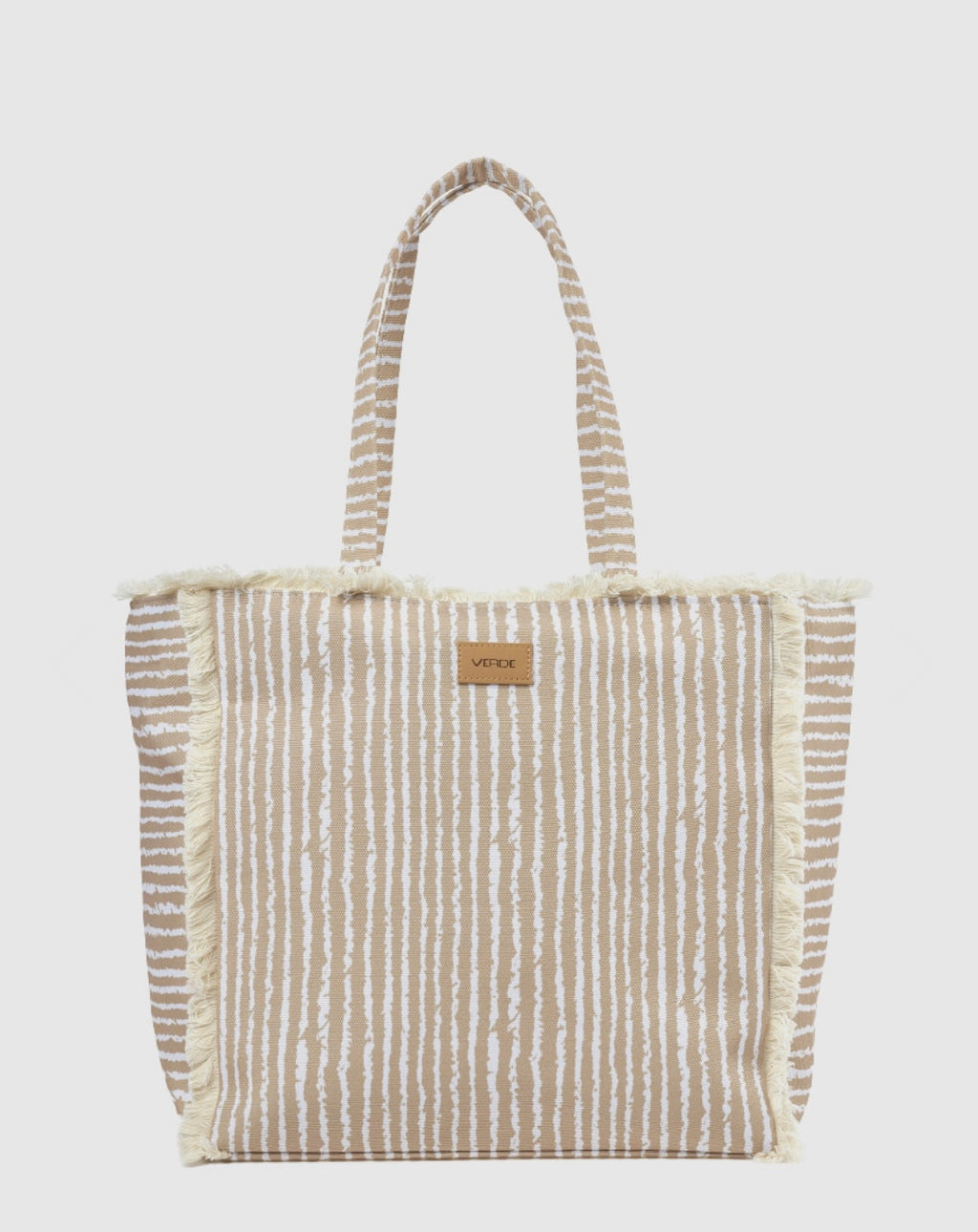 Borsa da mare beige                          Verde