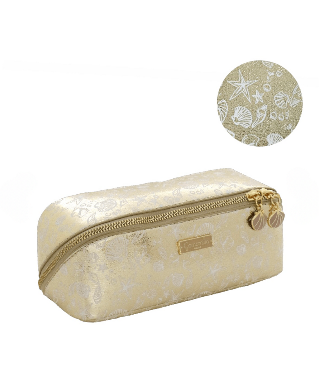 ASTUCCIO M SHELL SHINE ORO      Camomilla milano
