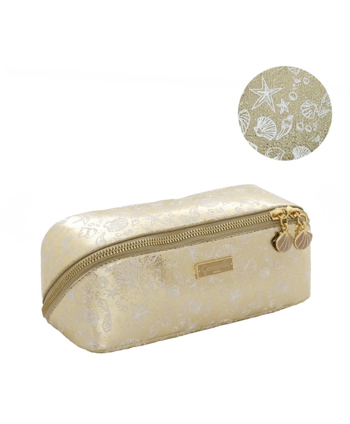 ASTUCCIO M SHELL SHINE ORO      Camomilla milano