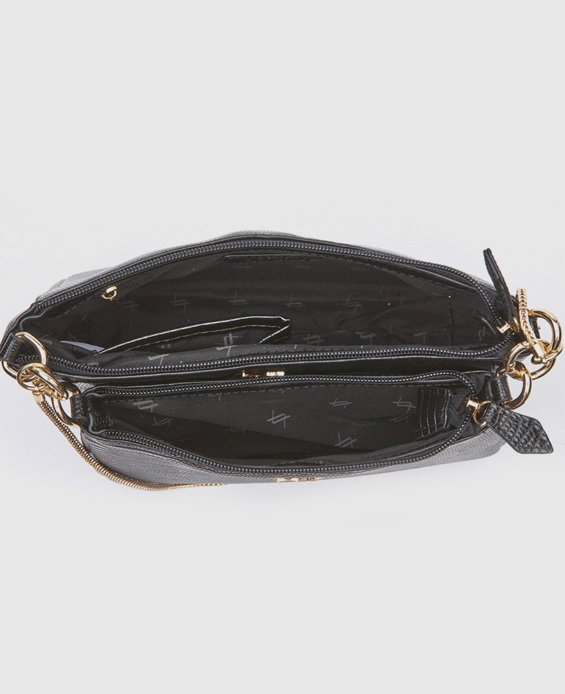 Borsa a tracolla black                         Verde