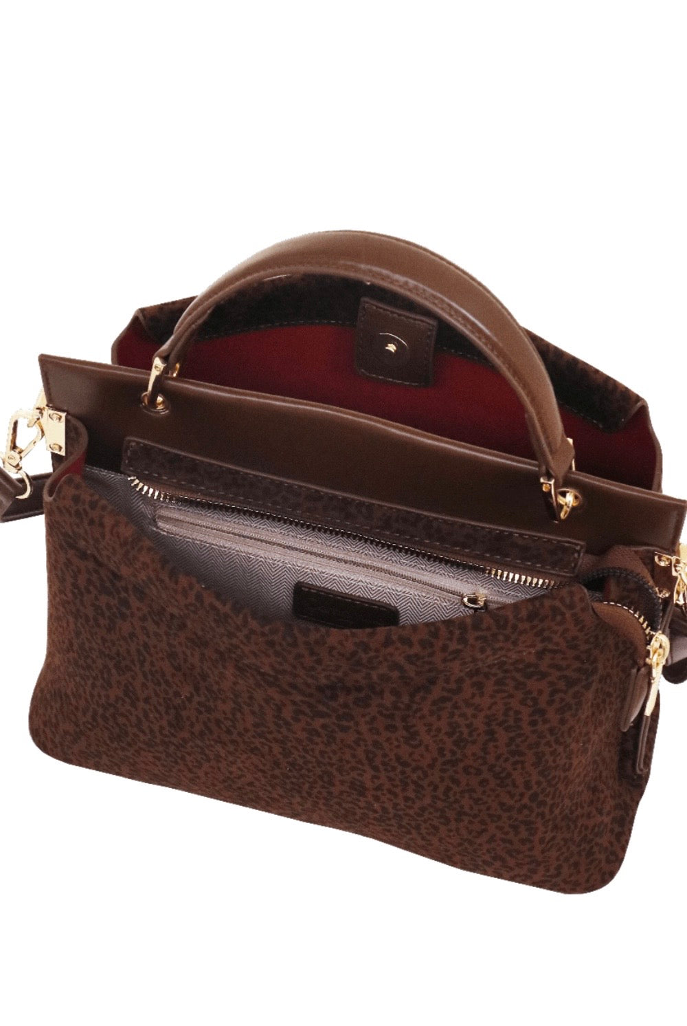 BORSA A MANO M CHIC TOP BAGS MARRONE SCURO                  Camomilla Milano
