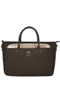 BORSA A MANO CON PORTA PC NICE OFFICE MARRONE                    Camomilla Milano