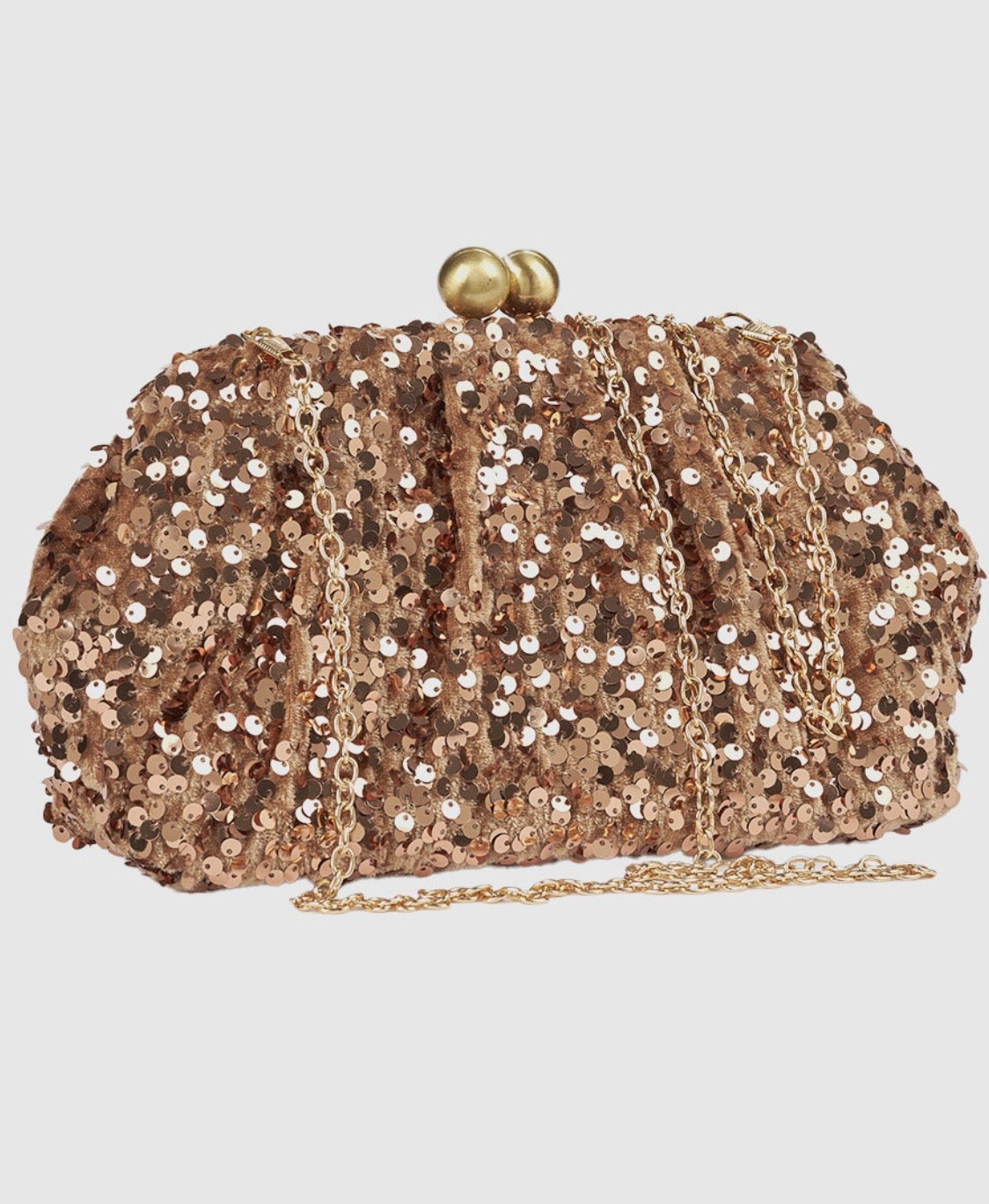 Borsa da sera gold                             Verde