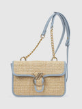 Borsa a spalla blue                              Verde