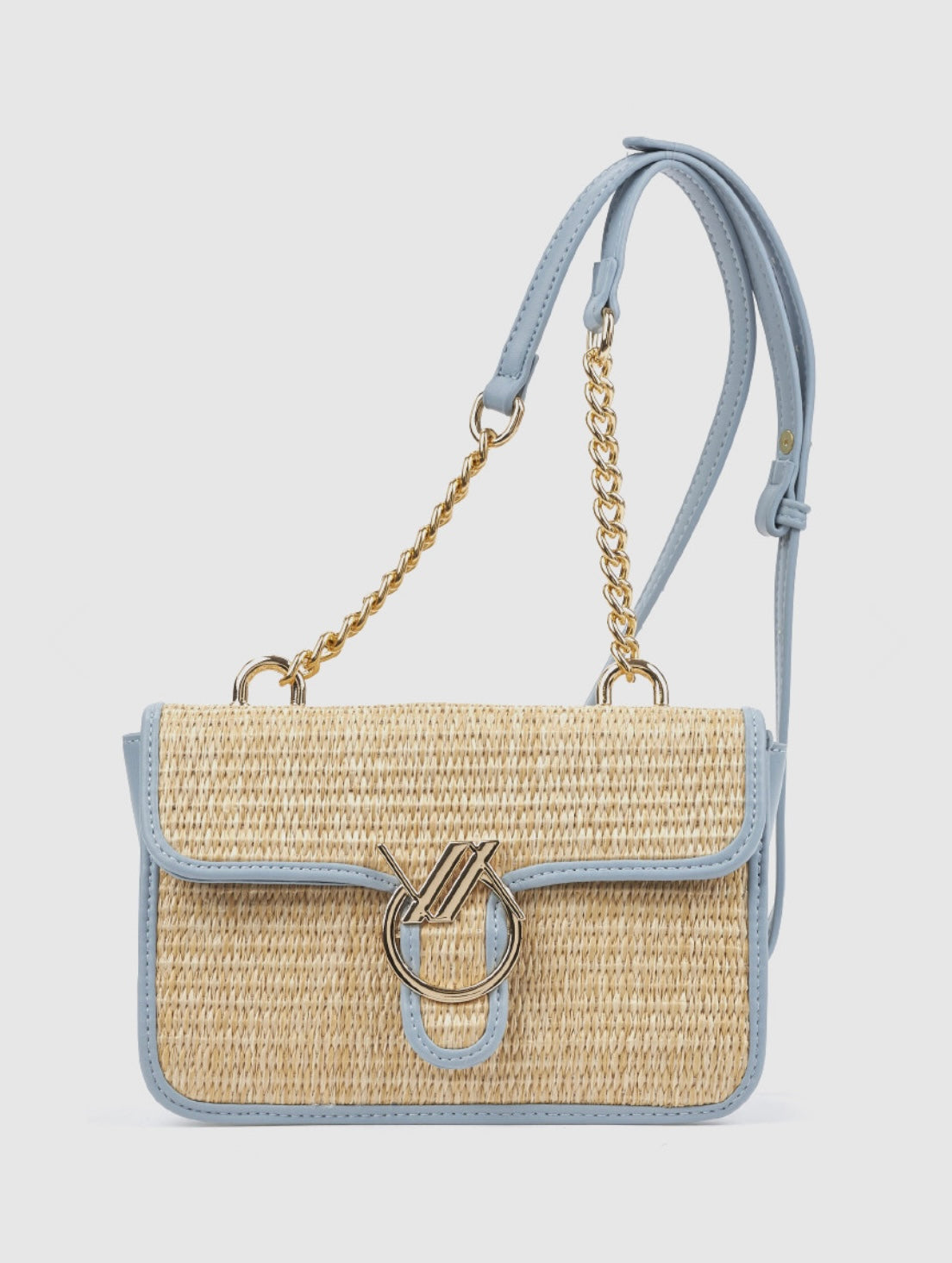 Borsa a spalla blue                              Verde
