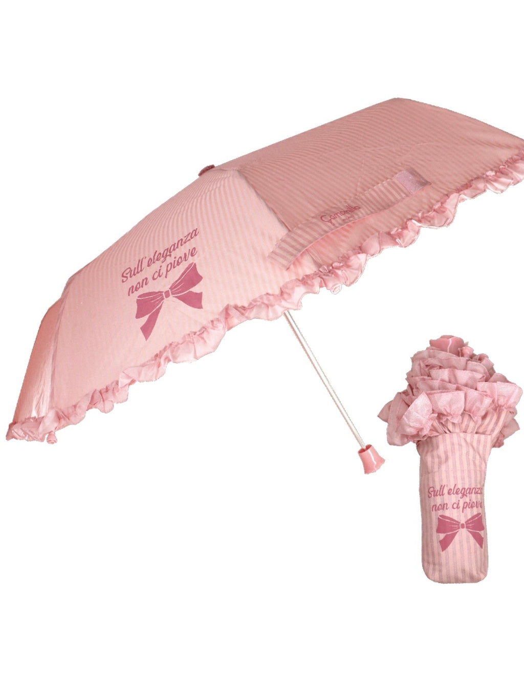 OMBRELLO MINI W/ROSA BOW ROSA                                                    Camomilla Milano