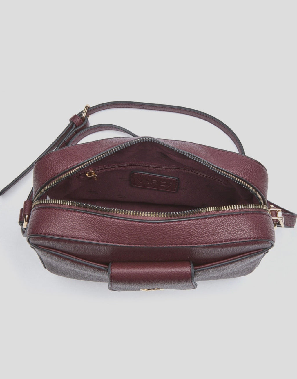 Borsa a tracolla bordeaux                      Verde