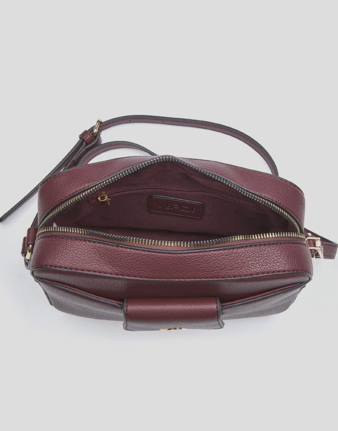 Borsa a tracolla bordeaux                      Verde